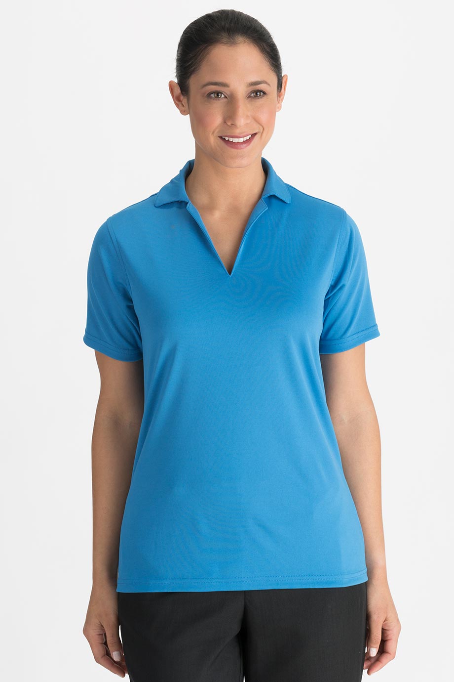 Edwards Ladies' Performance Flat-Knit Short Sleeve Polo